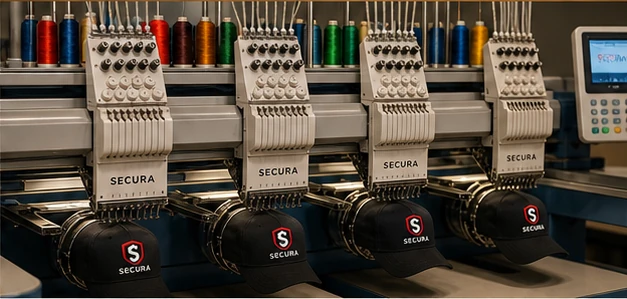 Cap Printing production equipment and process