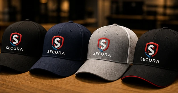 Cap Printing finished product sample