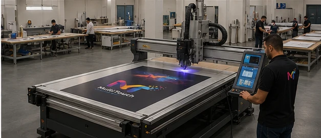MultiTouch branding production and project coordination