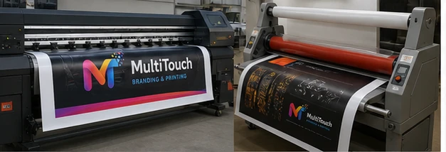 Indoor & Outdoor Advertising production equipment and process