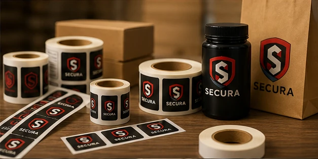 Product Labels & Stickers finished product sample