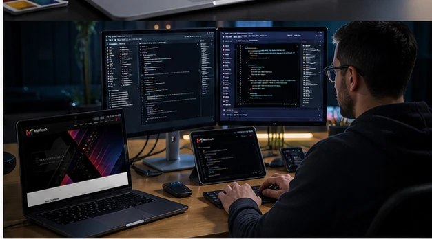 Website Design & Development production equipment and process