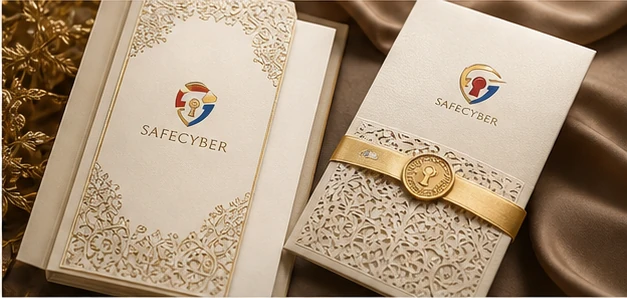 Wedding Invitation Cards finished product sample
